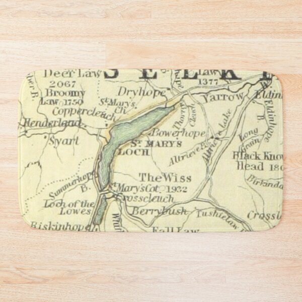 Item preview, ST MARY'S LOCH & surrounding area map, 1898 designed and sold by yourscotborders.
