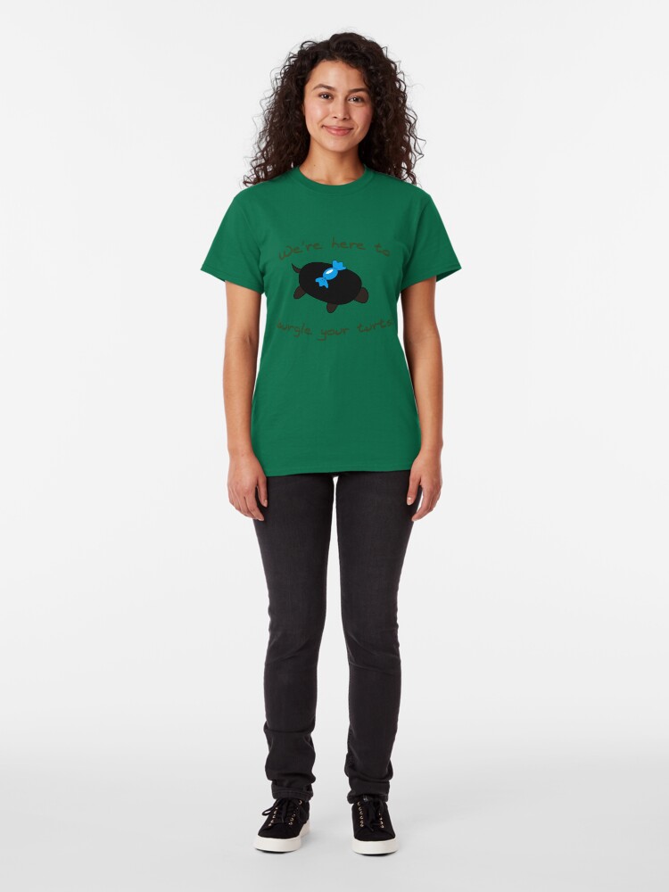 Alternate view of Burgle your Turts! Classic T-Shirt