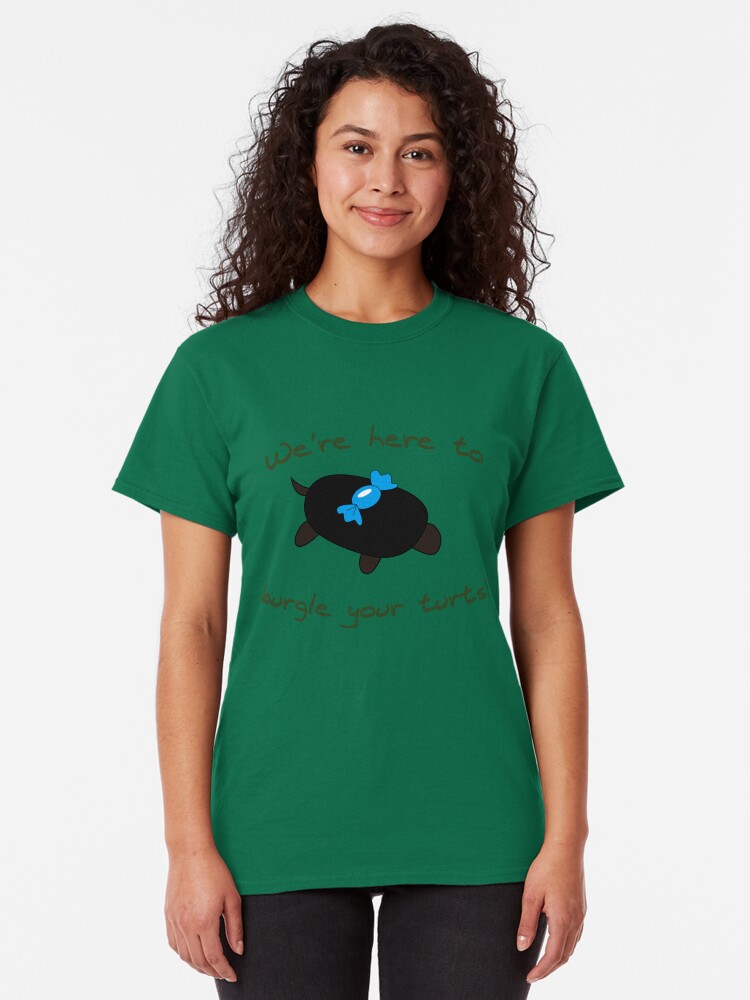 Alternate view of Burgle your Turts! Classic T-Shirt