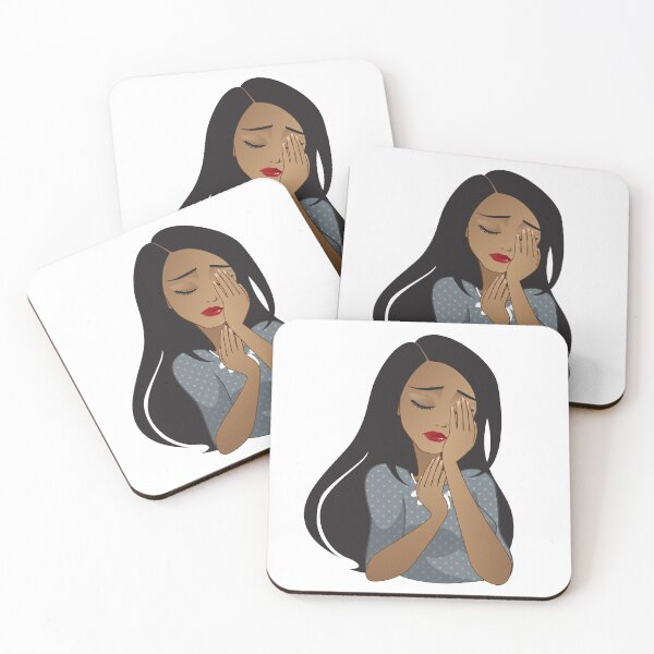 Item preview, Miss Eva - Sad designed and sold by JuicyIdeasStudio.