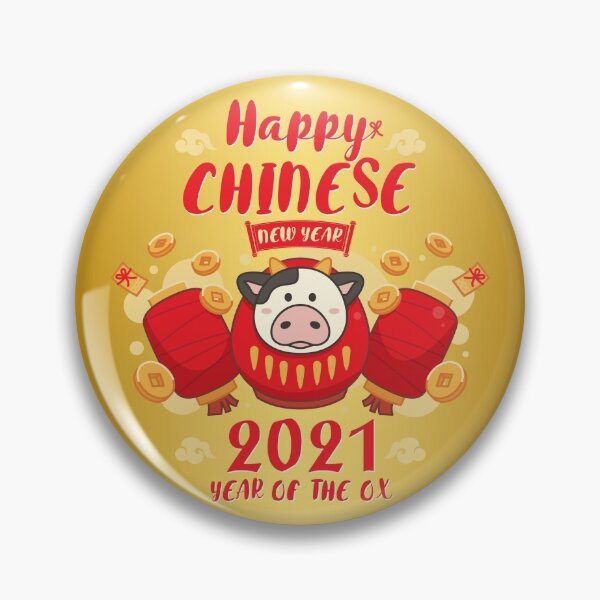 Artikelvorschau, Frohes chinesisches Neujahr 2021 Grußjahr des Ochsen entworfen und verkauft von PM-ArtStudio.