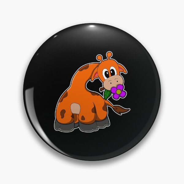 Artikelvorschau, Giraffe mit Blume entworfen und verkauft von Snabdesign84.