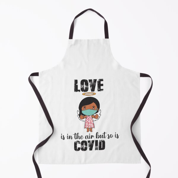 Item preview, LOVE IS IN THE AIR SO IS COVID CUPID designed and sold by Adhiambo.