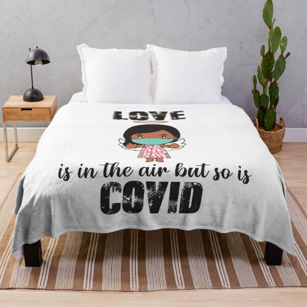 Item preview, LOVE IS IN THE AIR SO IS COVID  CUPID designed and sold by Adhiambo.