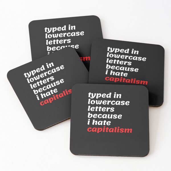 Item preview, i hate capitalism designed and sold by Tyto Alba.