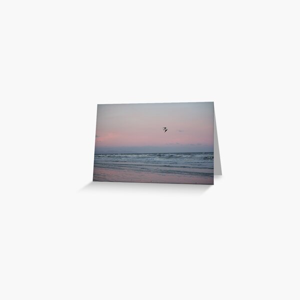 Winter Sunset on the Irish Coast Greeting Card