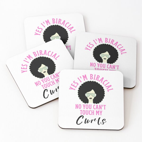 Item preview, I Am Biracial Multiracial Funny Curls Mixed Race Ethnic Girl designed and sold by FOGODesigns.