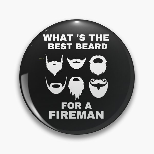 Item preview, BEARD FOR FIREMAN, BEST BEARD, BEARDED FIREMAN, IS THE BEST, designed and sold by R B Chrystal.