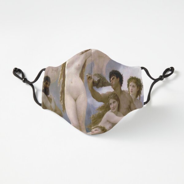 The Birth of Venus (Bouguereau) Fitted 3-Layer Mask