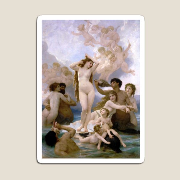 The Birth of Venus (Bouguereau) Magnet