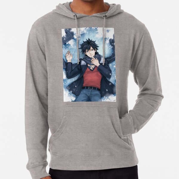 gray fullbuster hoodie