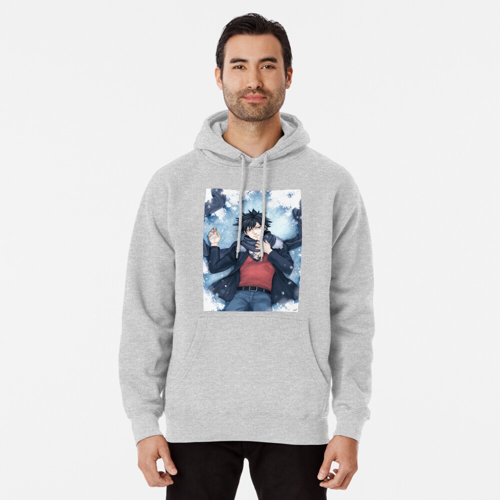 gray fullbuster hoodie