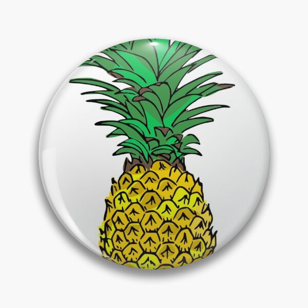Item preview, Fresh Pineapple Illustration Print designed and sold by JoyforU.