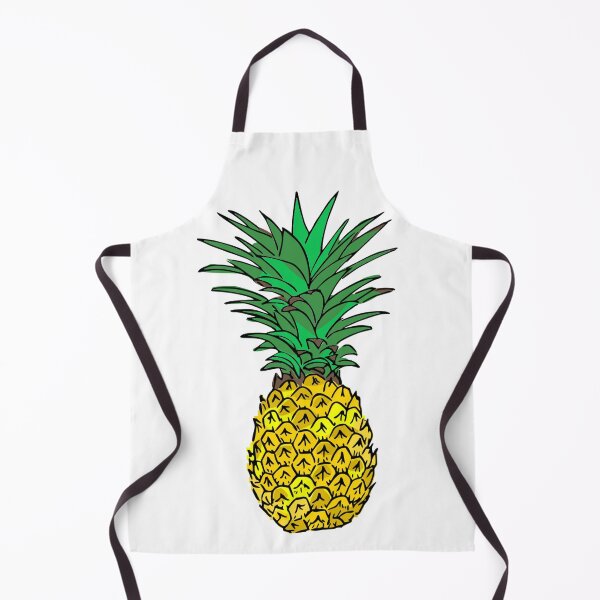 Item preview, Fresh Pineapple Illustration Print designed and sold by JoyforU.