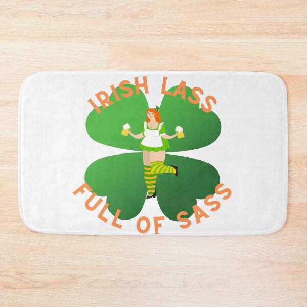 Item preview, Irish Lass Full of Sass designed and sold by ImpPrintsArt.