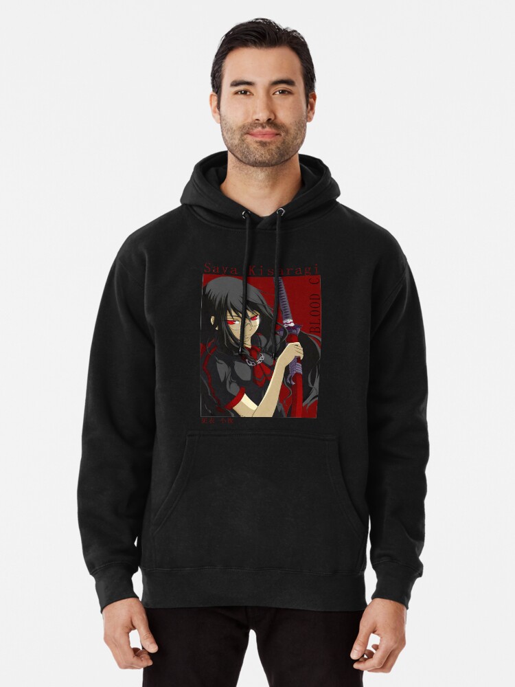 Saya Kisaragi Blood C Pullover Hoodie