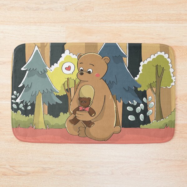 Item preview, Beru Bear Cartoon Valentine Day designed and sold by saridoes.