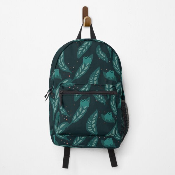 Item preview, frog leaf green pattern designed and sold by naanlin.