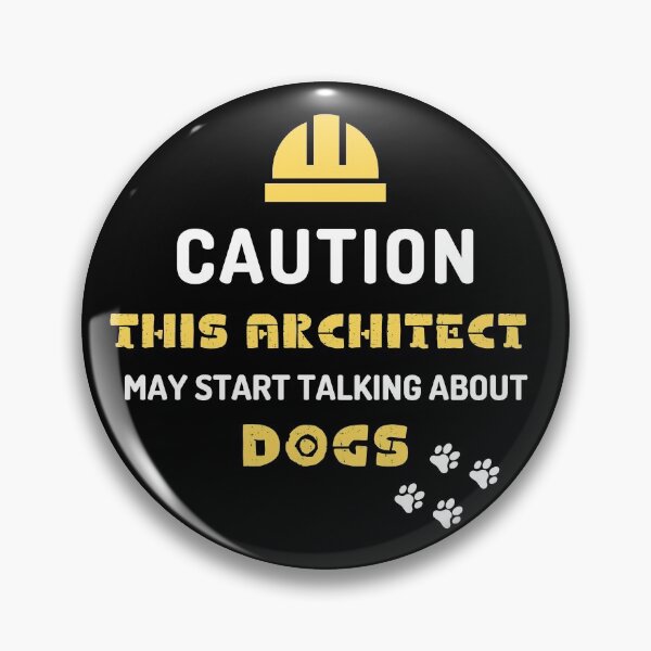 Item preview, Architect Dog Lover designed and sold by givemedogs.