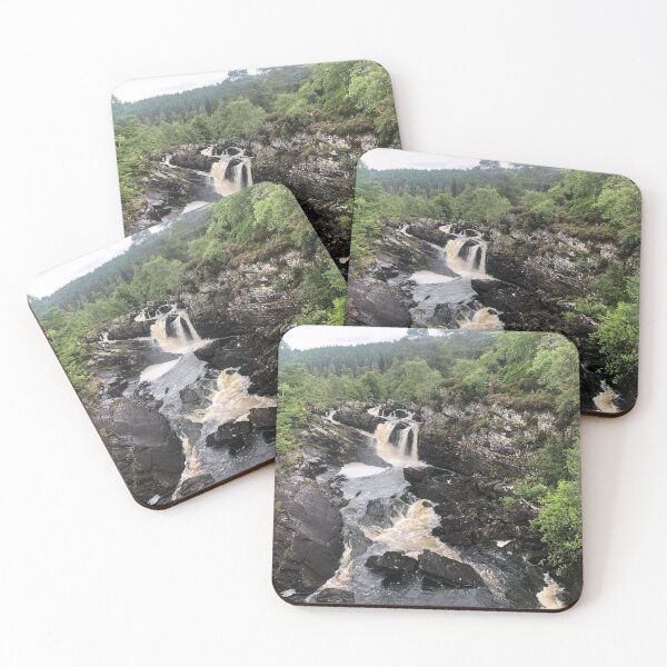 Item preview, Scottish Landscape - Rogie Falls Waterfall designed and sold by Eloise Park.