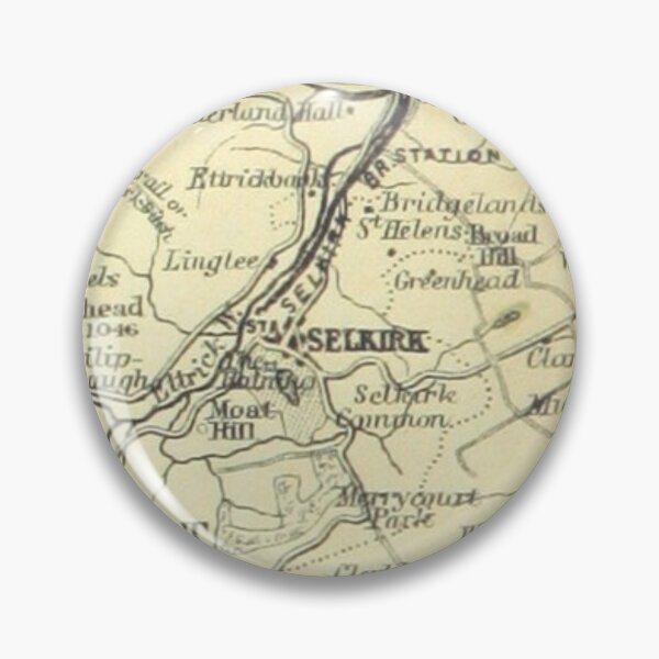 Item preview, SELKIRK & surrounding area map, 1898 designed and sold by yourscotborders.