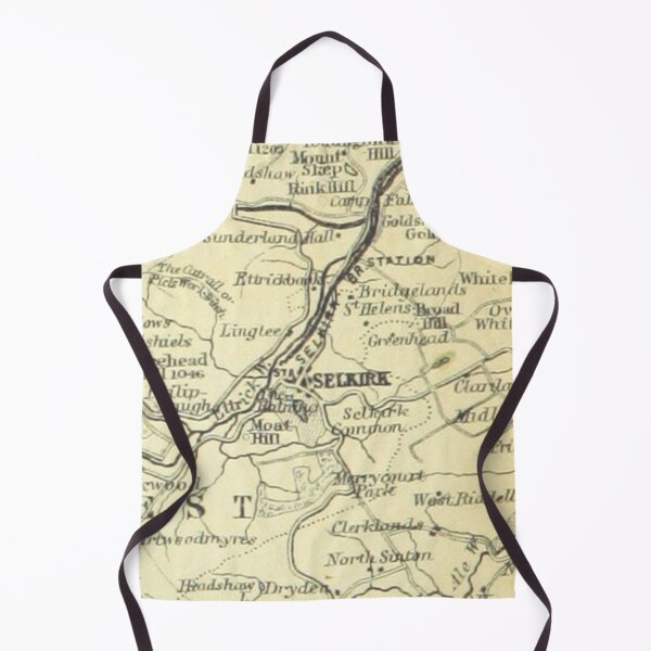 Item preview, SELKIRK & surrounding area map, 1898 designed and sold by yourscotborders.