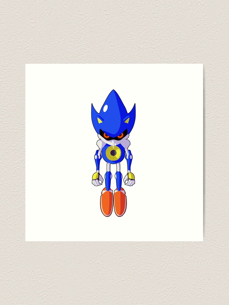 Neo Metal Sonic (Prints and Stickers) Art Print for Sale by