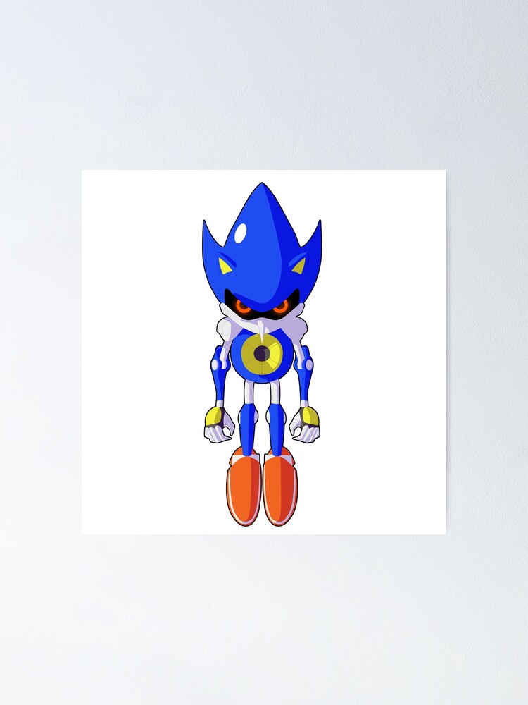 Metal sonic pixel art