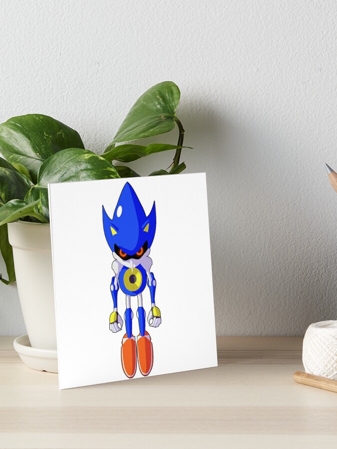 metal sonic Art Print by Atzon