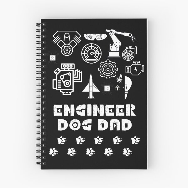 Item preview, Engineer Dog Dad designed and sold by givemedogs.