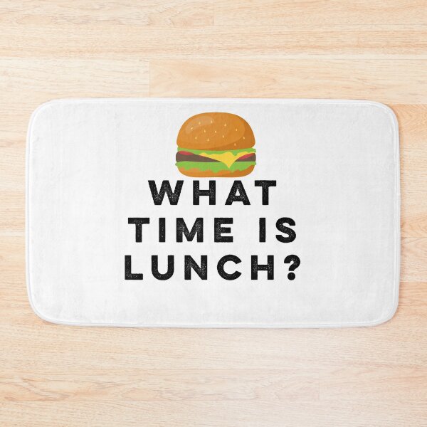 Item preview, what time is lunch? designed and sold by Oussamamehenni.