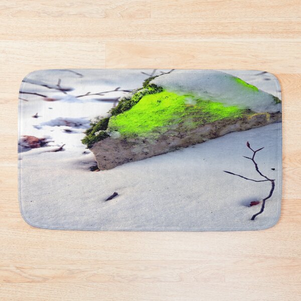 Item preview, Neon brick in the snow designed and sold by frankuffmann.