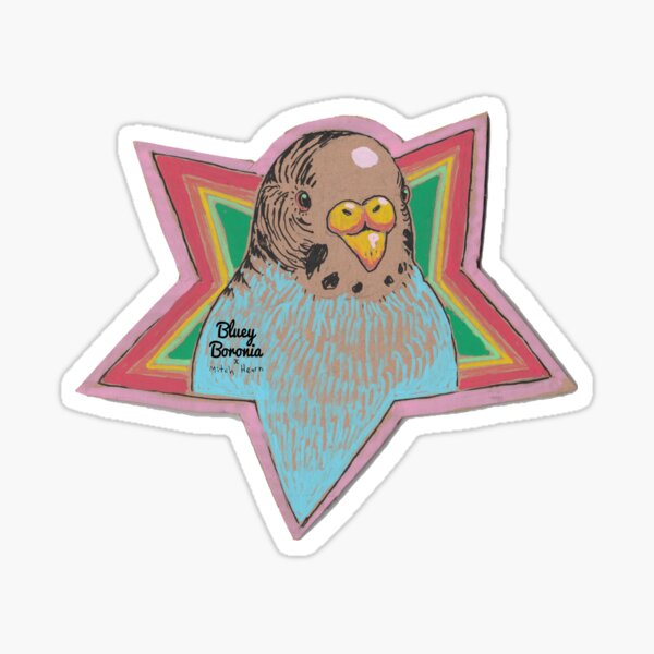 Bluey Boronia x Mitch Hearn (2020) Sticker