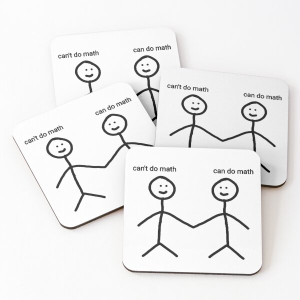 Item preview, Cant do math Bestfriend Meme designed and sold by DataDumb.