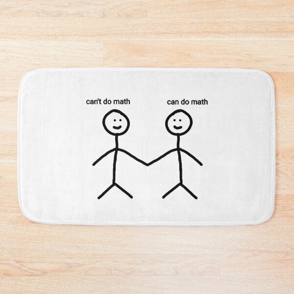 Item preview, Cant do math Bestfriend Meme designed and sold by DataDumb.