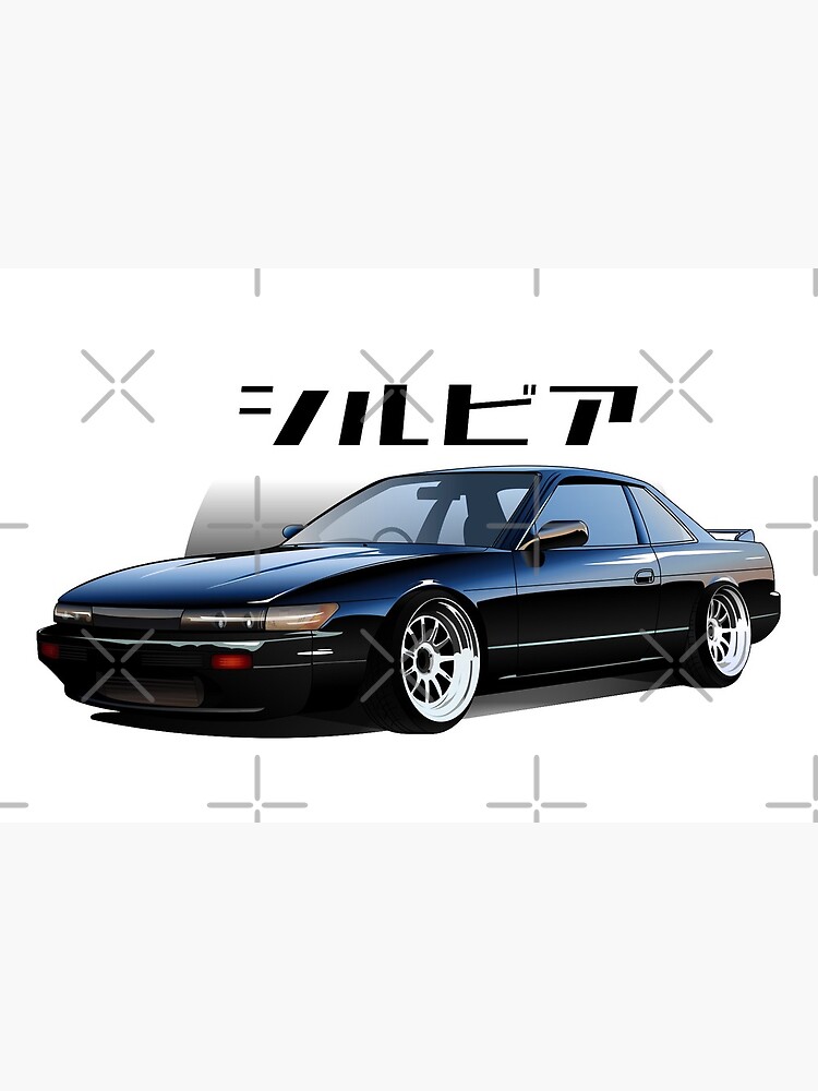 nissan silvia s13 black