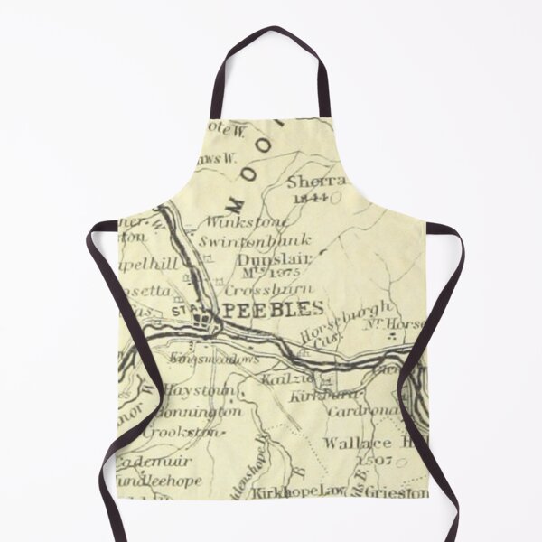 Item preview, PEEBLES & surrounding area map, 1898 designed and sold by yourscotborders.