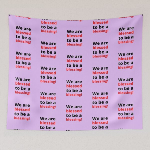 Item preview, We are blessed to be a blessing! 2 Corinthians 9:8, 11 designed and sold by MGonline.