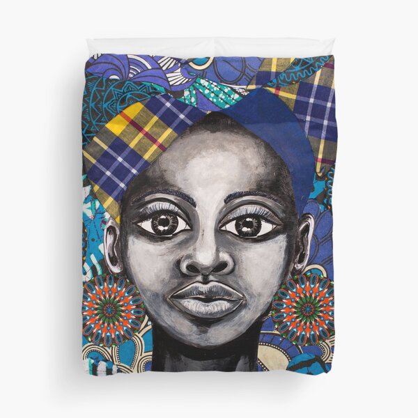 Tribute to Melanin #4 Duvet Cover
