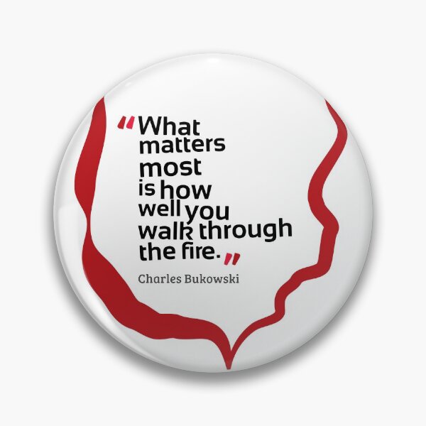 Item preview, What matters most is how well you walk through the fire designed and sold by ruidaniel.