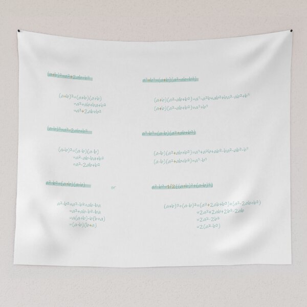 Item preview,  Polynomial formulas-pack of stickers designed and sold by CSouissi.