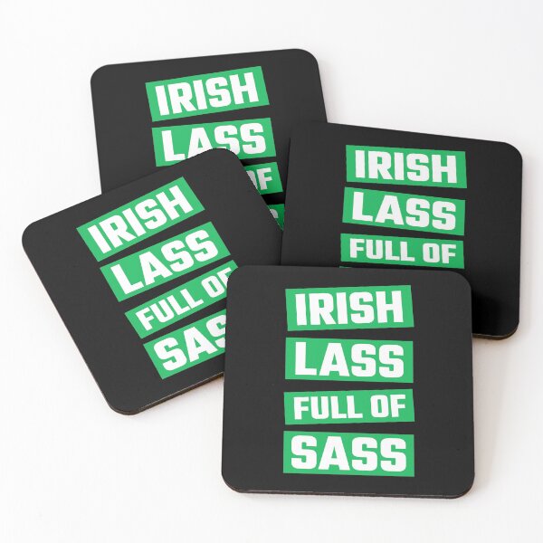 Item preview, Irish lass full of sass designed and sold by Justtrendytees.