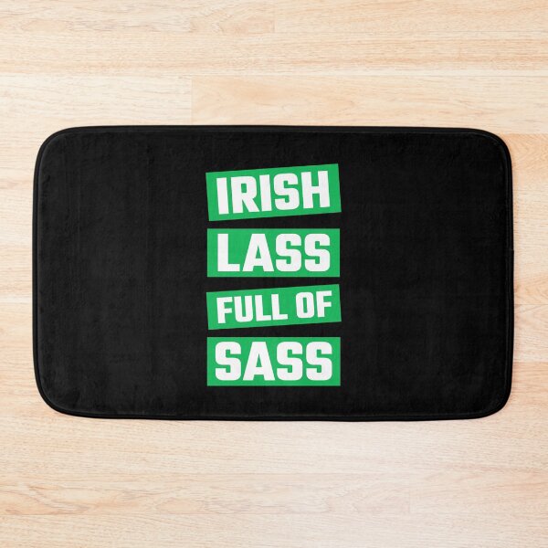 Item preview, Irish lass full of sass designed and sold by Justtrendytees.