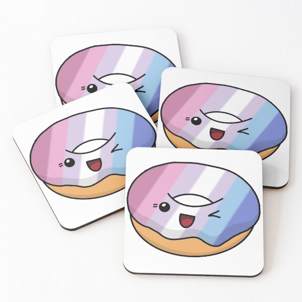 Item preview, Donut Bigender Pride designed and sold by NerdyCupcake559.