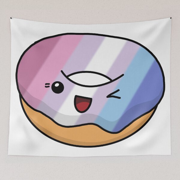 Item preview, Bigender Pride Donut designed and sold by NerdyCupcake559.