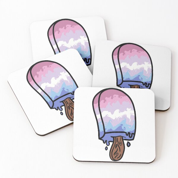 Item preview, Bigender Pride Popsicle designed and sold by NerdyCupcake559.