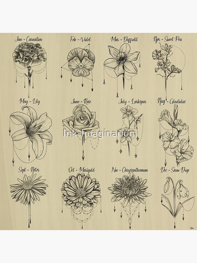 Share 94+ about birth flower tattoos latest - in.daotaonec