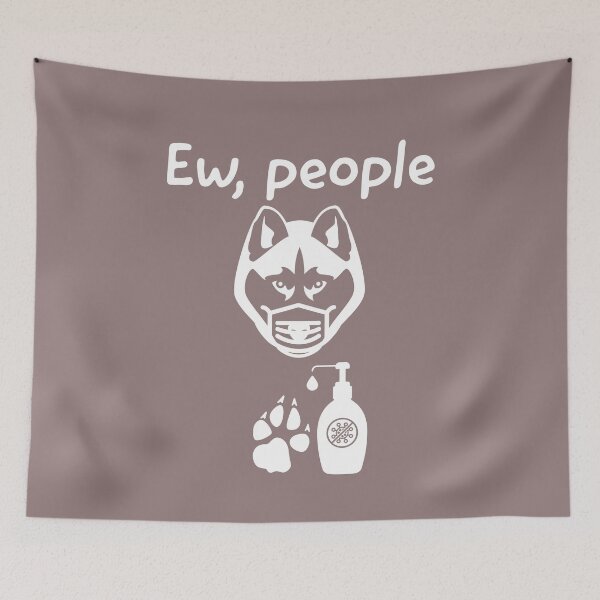 Item preview, Funny dog quote, ew people dog shirt. designed and sold by Theleochick.