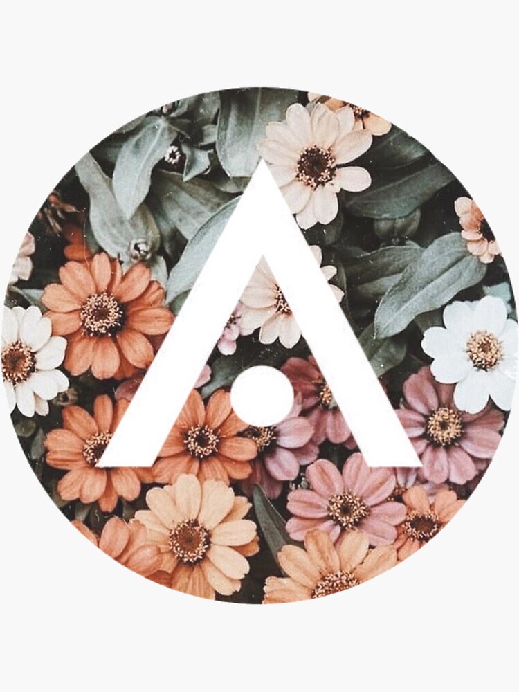 "Aveda Flower Logo" Sticker for Sale by Dalaura Redbubble