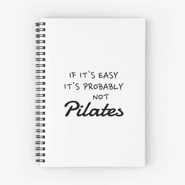 Item preview, If it’s easy it’s probably not pilates, Pilates lover, Pilates practice designed and sold by cyhdesign.